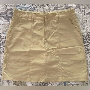 Patagonia Khaki Skort Nylon/Polyester 8